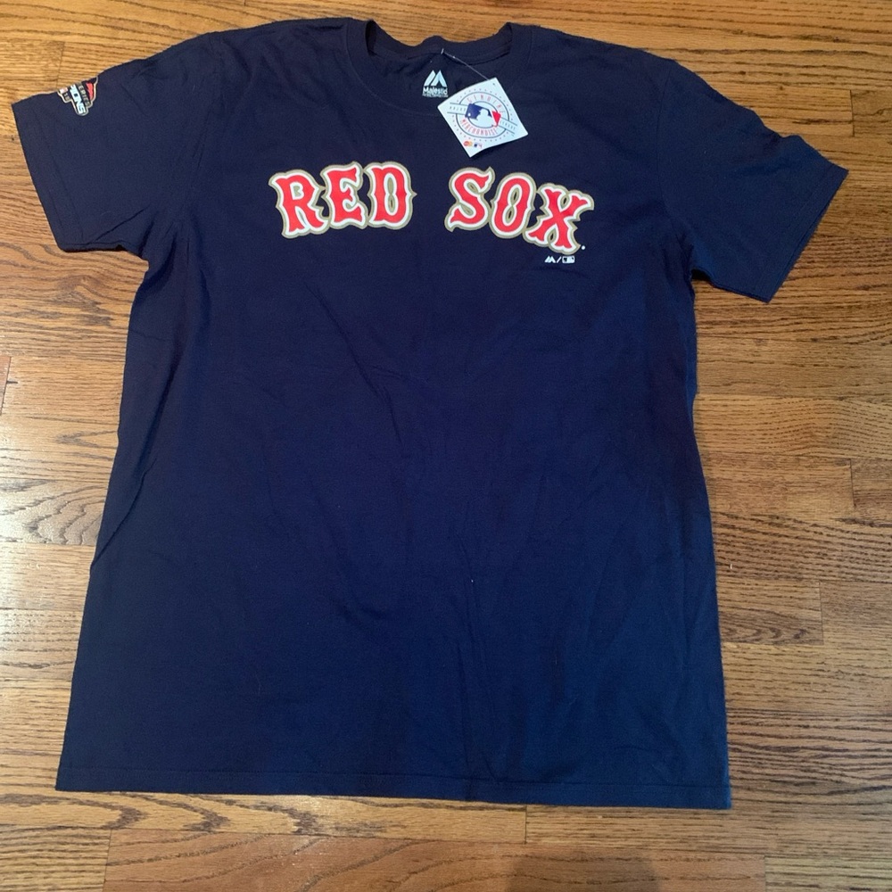 Majestic Red Sox Navy Tee